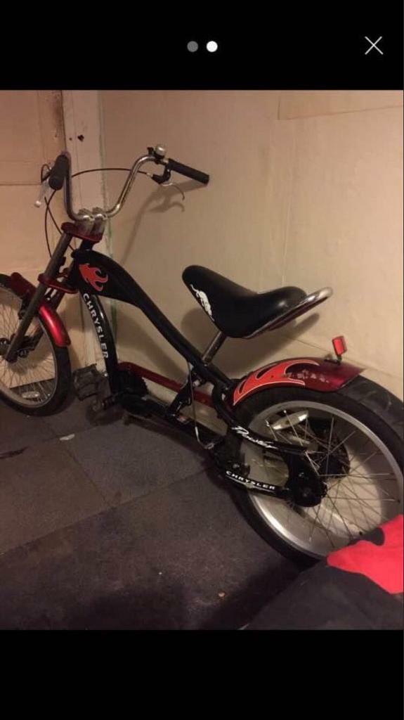 chopper push bike